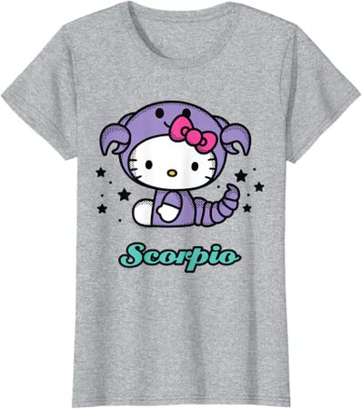 Amazon.com: Hello Kitty Zodiac Scorpio Tee Shirt: Clothing