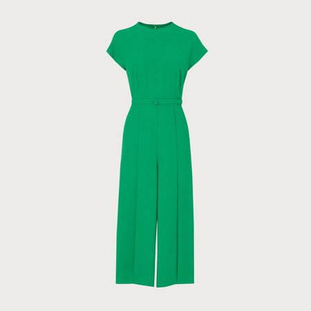 Manon Bright Green Mix Jumpsuit | Clothing | L.K.Bennett