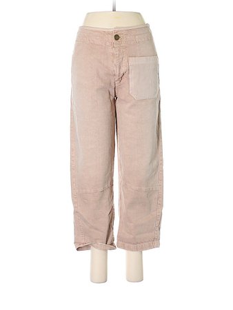 Current/Elliott Solid Tan Pink Jeans Size 0 - 86% off | thredUP