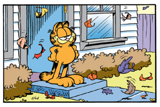 autumnal Garfield