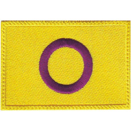 Intersex Pride Flag Embroidered Patch | Etsy