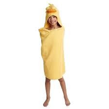 hooded duck towel