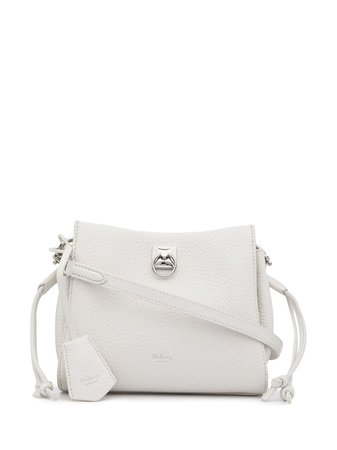 Shop white Mulberry mini Iris crossbody bag with Express Delivery - Farfetch