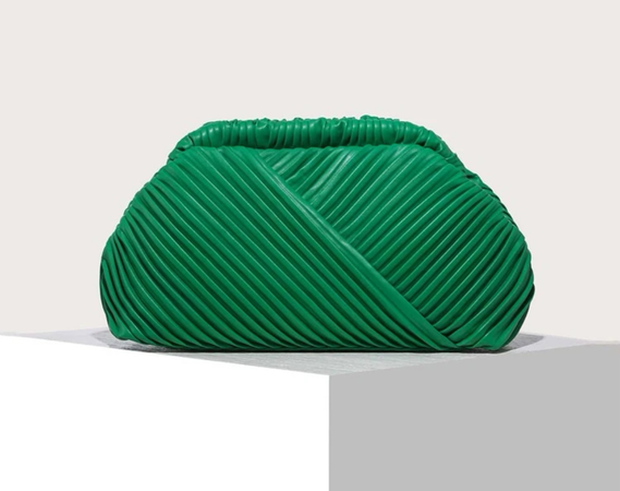 SHEIN green clutch