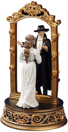 Amazon.com: Phantom and Christine Mirror Figurine by The San Francisco Music Box Company: Gateway