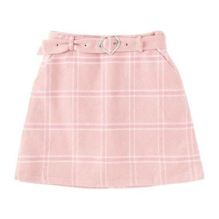 pink mini skirt