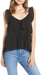 Tiered Ruffle Camisole