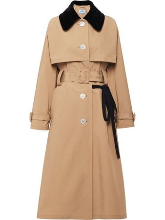 Prada single-breasted Belted Trench Coat - Farfetch