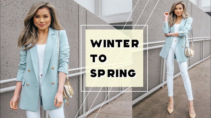 winter to spring style - Google Search