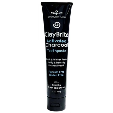 Claybrite Activated Charcoal Toothpaste | Adamaminerals