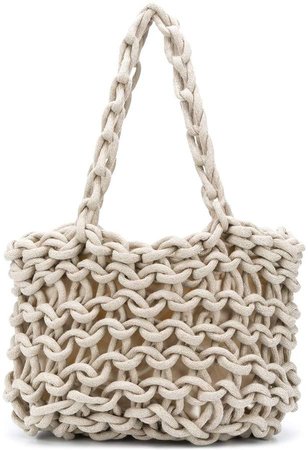 Woven Rope Tote Bag
