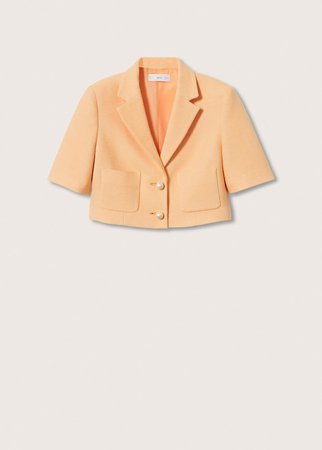 Cotton suit blazer - Women | Mango USA