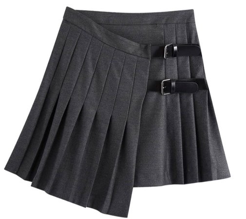 Gray Skirt