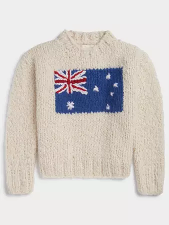 The Australian Flag Jooshi Sweater in Cashmere – Suzie Kondi