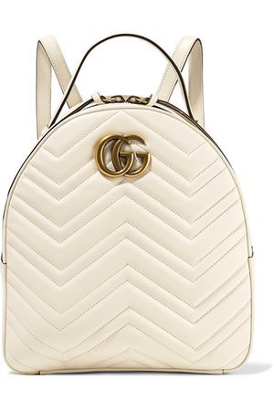 9 Gucci | GG Marmont quilted leather backpack | NET-A-PORTER.COM | ShopLook