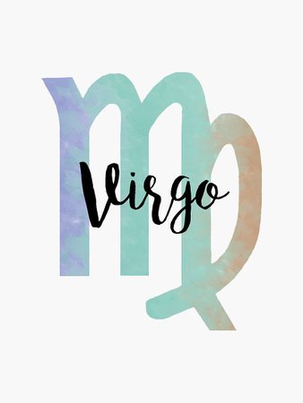 Virgo Symbol Text