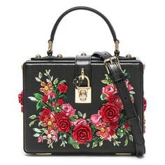 Dolce & Gabbana Dolce Box leather shoulder bag