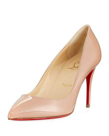 Christian Louboutin Pigalle Follies 85mm Patent Red Sole Pump | Neiman Marcus