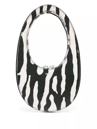 Coperni Leather zebra-print Tote Bag - Farfetch