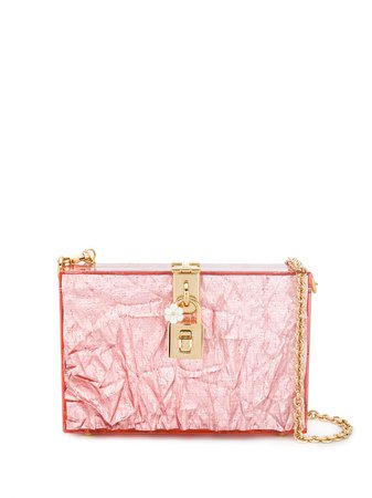 Dolce & Gabbana Metallic Box Bag Ss20 | Farfetch.com