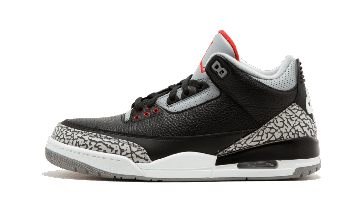 Air Jordan 3 Retro OG "Black/Cement" - 854262 001
