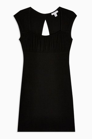 Black Plain 90s Bodycon Dress | Topshop