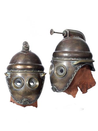 1800s firefighter masks