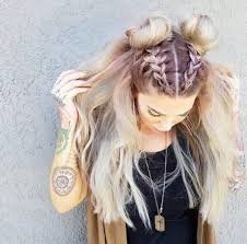 long hair trendy braided hairstyles - Google Search