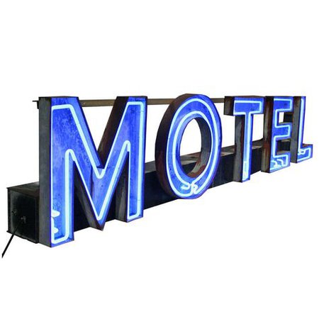 Blue Neon Sign Png