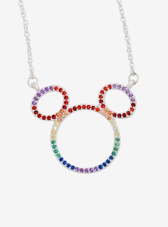 Disney Mickey Mouse Rainbow Necklace