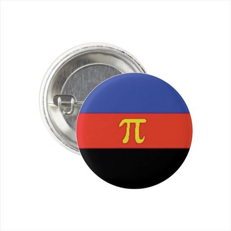 Polyamorous Pride Flag Pin Round Circle Button 1 Pin | Etsy