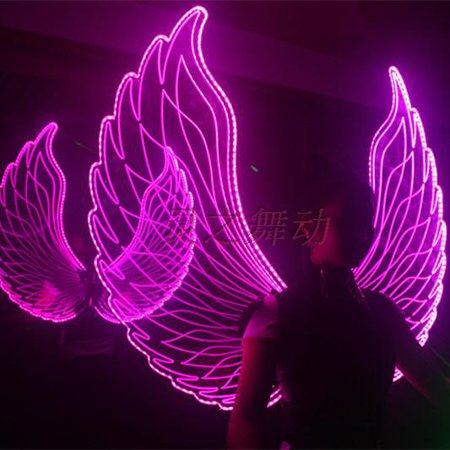 LED Glow Ing-Up Angel Wings
