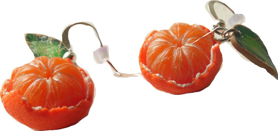 tangerine earrings