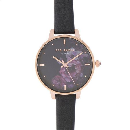 Ted Baker Dark Floral Watch | Ladies watches | House of Fraser GBP67