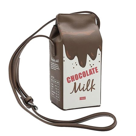 FLY AS FK Chocolate Milk Shoulder Bag