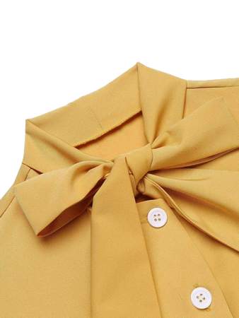 Yellow Detail Shirt