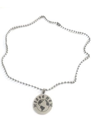 Save Me Ball Chain Charm Necklace – Tunnel Vision