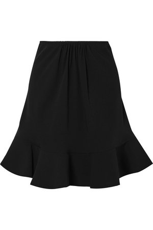Chloé | Ruffled crepe skirt | NET-A-PORTER.COM