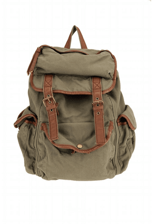 backpack, green