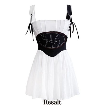 Resalt | Black and White Nike Basketball Dress