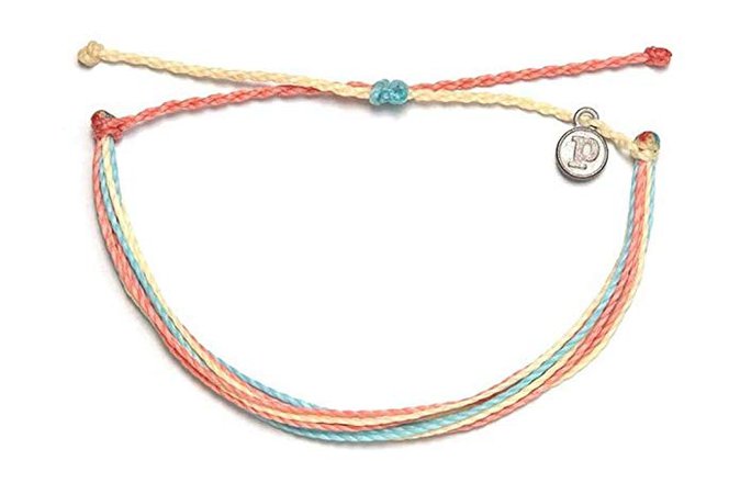 Amazon.com: Pura Vida Beach Life Single Bracelet - Handcrafted - 100% Waterproof Wax Coated Accessories: Jewelry