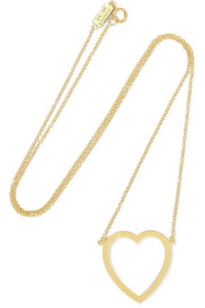 Jennifer Meyer | Open Heart 18-karat gold necklace | NET-A-PORTER.COM