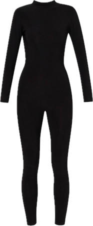 black jumpsuit
