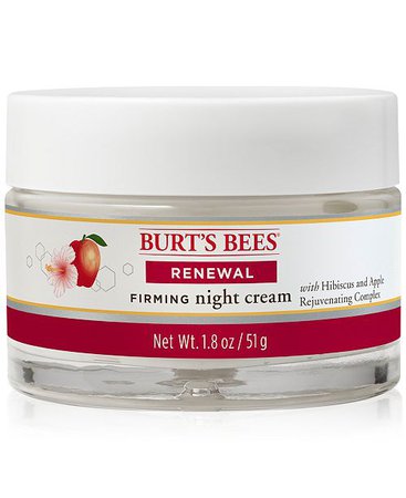 Burt's Bees Renewal Firming Night Cream & Reviews - Skin Care - Beauty - Macy's