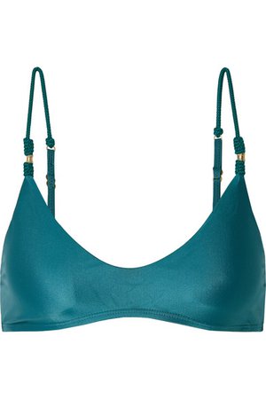 ViX | Luli rope-trimmed bikini top | NET-A-PORTER.COM