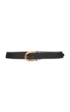 Leather Belt by Miu Miu | Moda Operandi