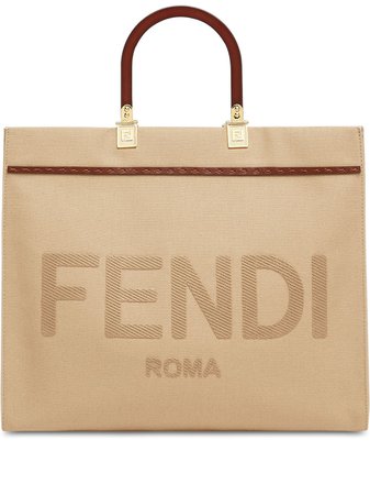 Shop Fendi medium Sunshine tote bag with Express Delivery - FARFETCH