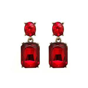 Last True Angel Red Crystal Earrings – Piccadilly Lily