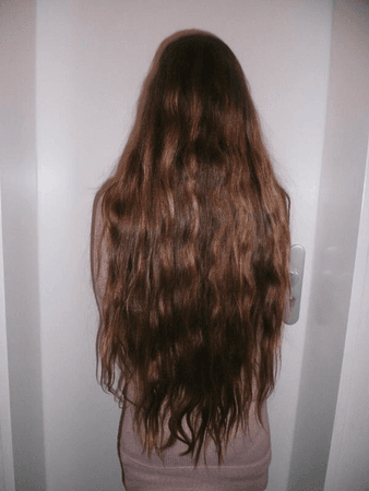 Long brown hair