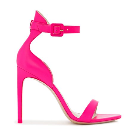 hot pink sandal pump